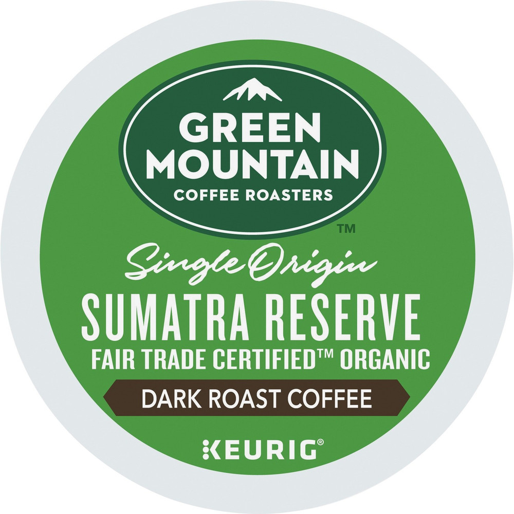 Keurig Dr Pepper Inc. Dr Pepper Snapple T4060CT Green Mountain Coffee Roasters&reg; K-Cup Sumatran Reserve Extra Bold