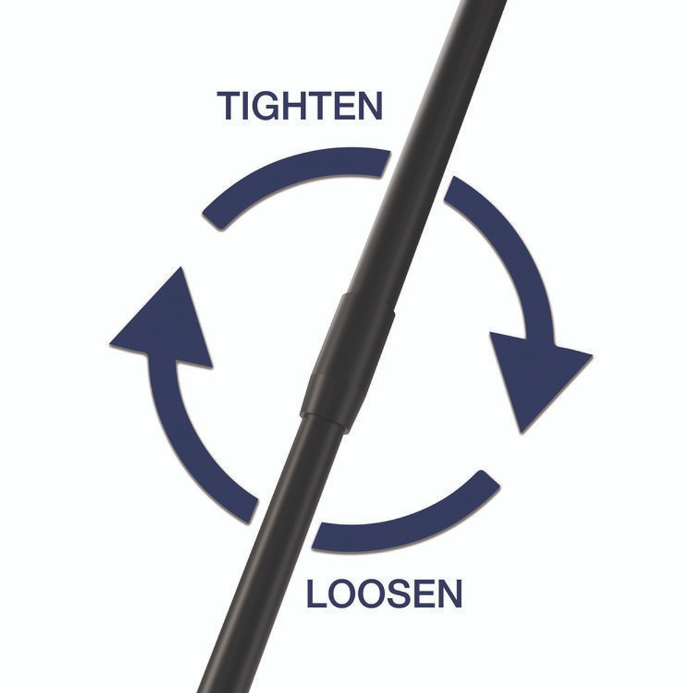 SUNCAST CORPORATION Commercial® LRT240D 24 in Telescoping Rake, 24" width x 47.5" to 66" length