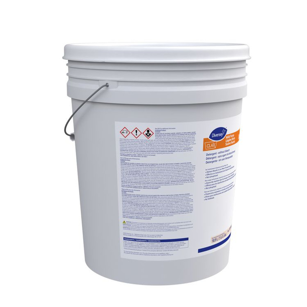 DIVERSEY 101104630 Clax Mild Forte 33B2 Detergent, 5 gal Pail