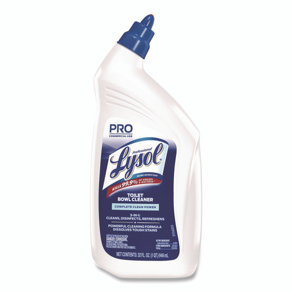 RECKITT BENCKISER Professional LYSOL® Brand 74278CT Disinfectant Toilet Bowl Cleaner, 32oz Bottle, 12/Carton