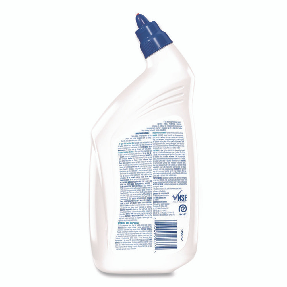RECKITT BENCKISER Professional LYSOL® Brand 74278CT Disinfectant Toilet Bowl Cleaner, 32oz Bottle, 12/Carton