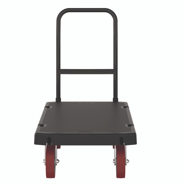 SUNCAST CORPORATION Commercial® PDPT2448 Resin Platform Truck, 1,600 lb Capacity, 24.25 x 52.25 x 41, Black