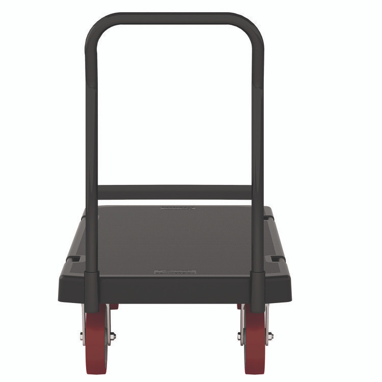 SUNCAST CORPORATION Commercial® PDPT2448 Resin Platform Truck, 1,600 lb Capacity, 24.25 x 52.25 x 41, Black
