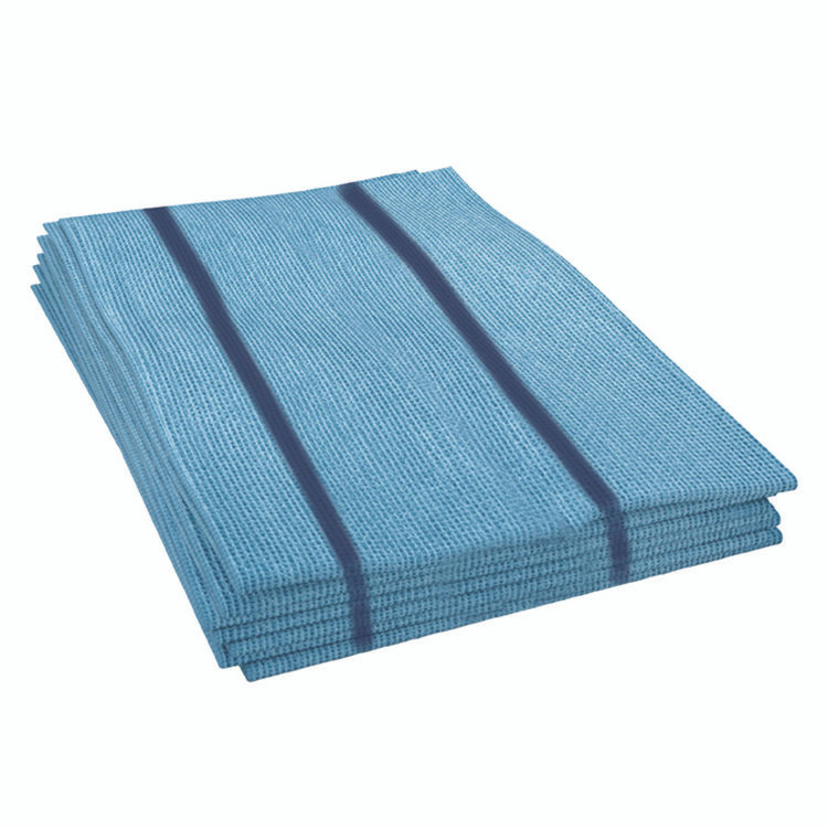 BOARDWALK FS150B Antimicrobial Foodservice Wipers, 1-Ply, 12 x 21, Blue, 150/Carton