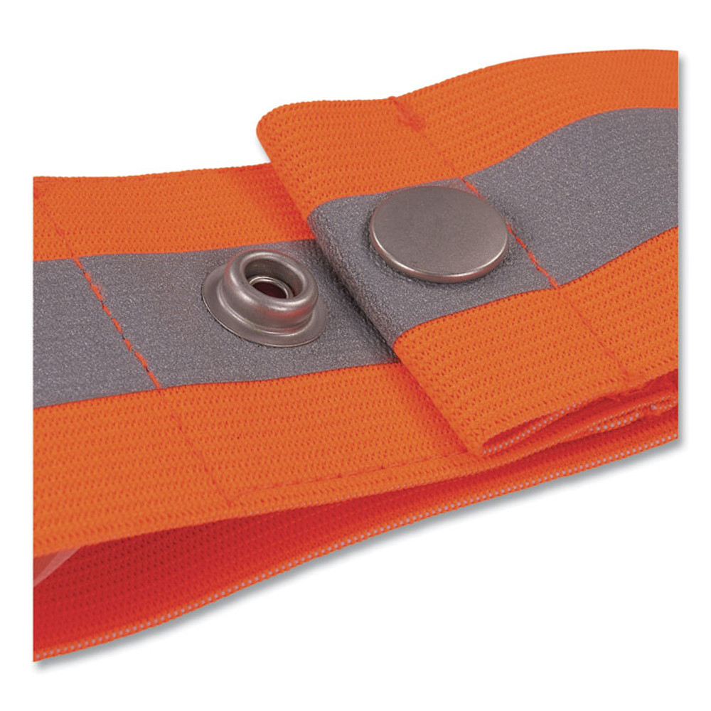TENACIOUS HOLDINGS, INC. ergodyne® 29012 GloWear Hi Vis Arm and Leg Band with Snap Closure, Large/X-Large, Orange