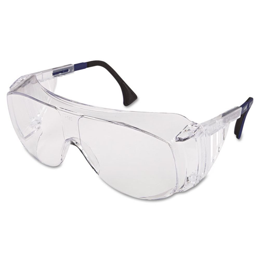 HONEYWELL ENVIRONMENTAL Uvex™ S0112 Ultraspec 2001 OTG Safety Eyewear, Clear/Black Frame, Clear Lens
