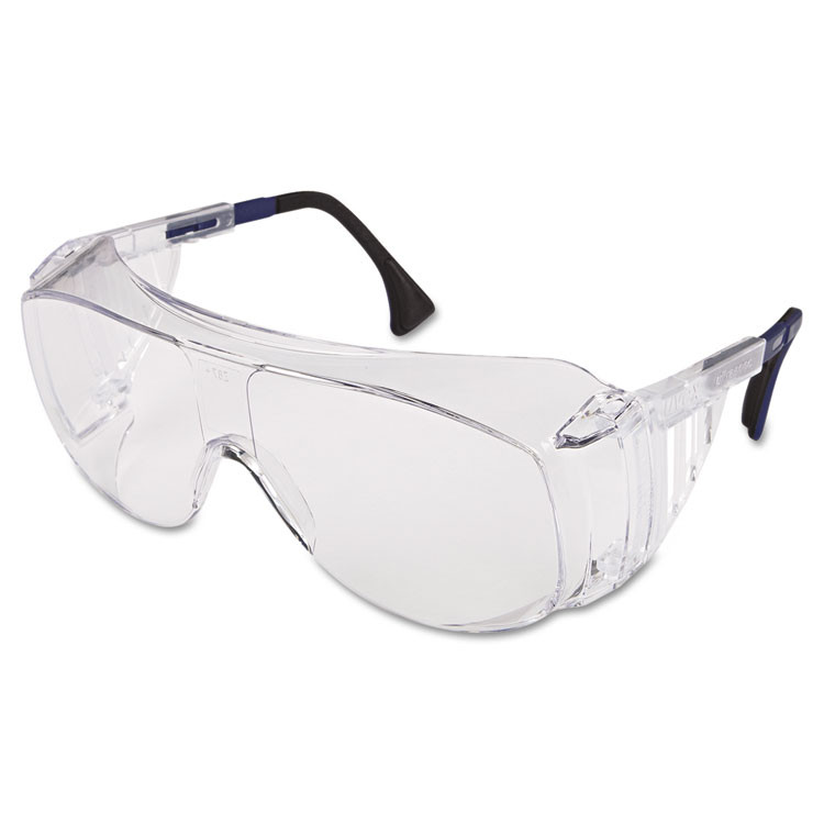 HONEYWELL ENVIRONMENTAL Uvex™ S0112 Ultraspec 2001 OTG Safety Eyewear, Clear/Black Frame, Clear Lens