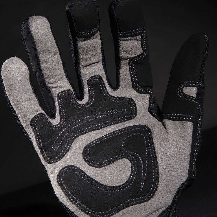 IRONCLAD PERFORMANCE WEAR GUG-04-L General Utility Gloves, EN388: 2132, 9" Long, Large, Black, Pair