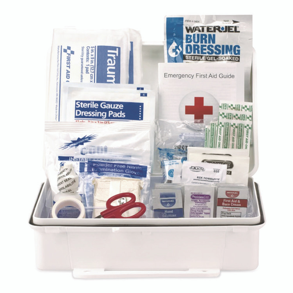 FIRST AID ONLY, INC. 91324 ANSI 2021 First Aid Kit for 25 People, 94 Pieces, Plastic Case