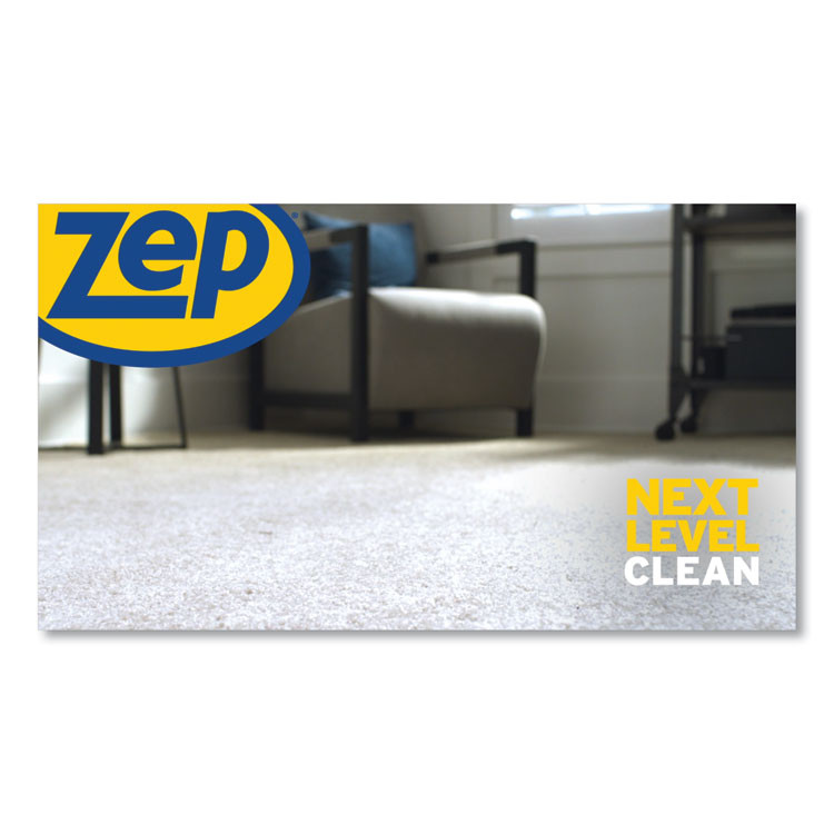 ZEP INC. Commercial® ZUCEC128CT Concentrated All-Purpose Carpet Shampoo, Unscented, 1 gal, 4/Carton