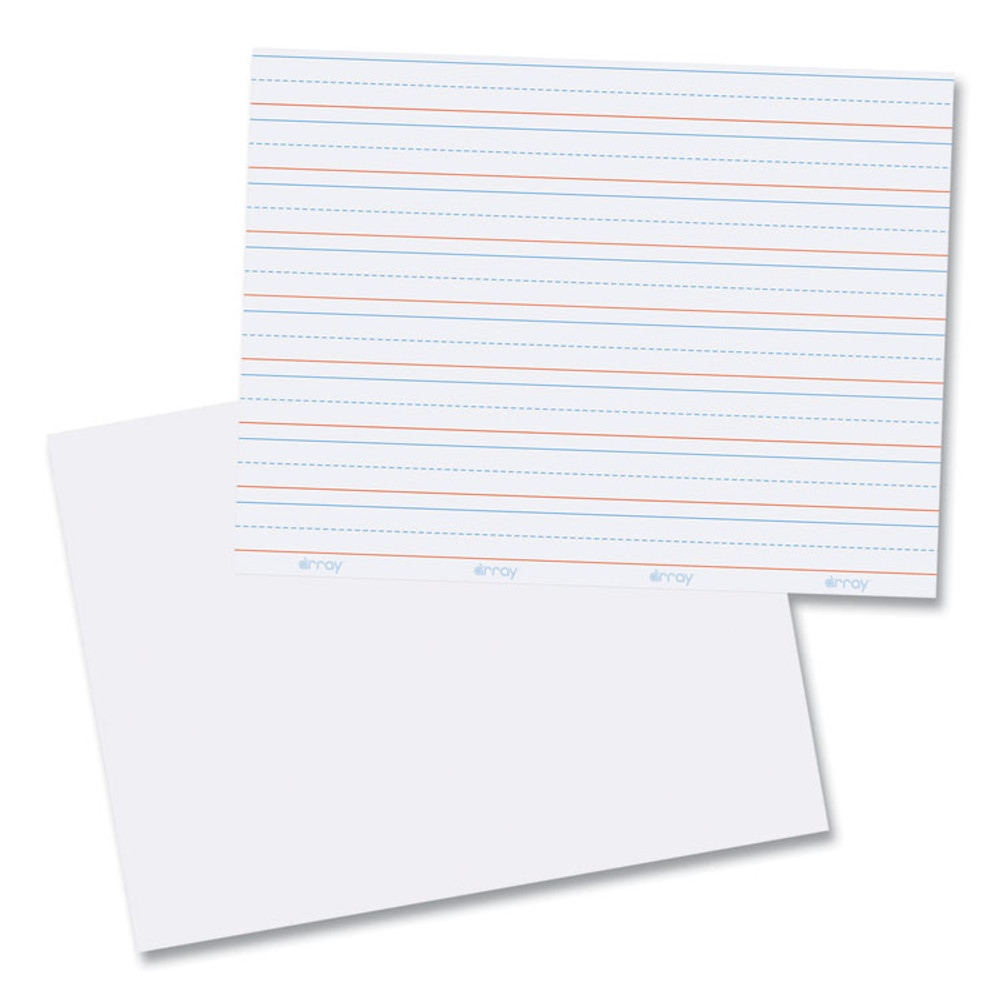 PACON CORPORATION LB8511 GoWrite! Dry Erase Learning Boards, 8.25" x 11", White Surface, 5/Pack