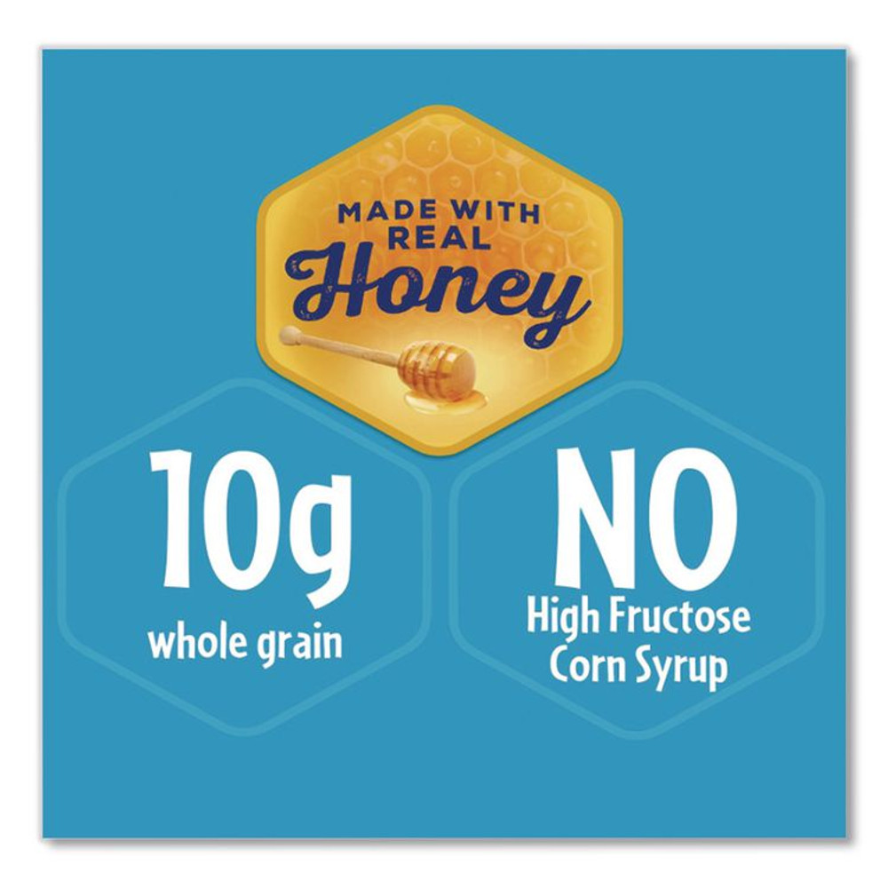 NABISCO FOOD GROUP 001932000166 Honey Maid Lil' Squares Graham Crackers, Honey, 1.06 oz Bag, 72/Carton