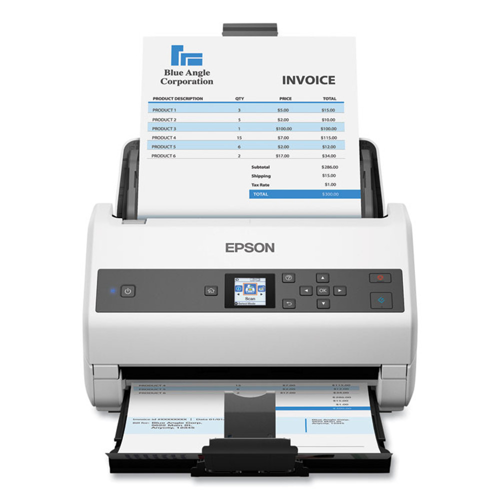 EPSON AMERICA, INC. B11B251201 DS-970 Color Duplex Workgroup Document Scanner, 1200 dpi Optical Resolution, 100-Sheet Duplex Auto Document Feeder