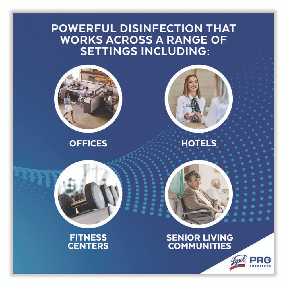 RECKITT BENCKISER Professional LYSOL® Brand 02775CT Disinfectant Foam Cleaner, 24 oz Aerosol Spray, 12/Carton