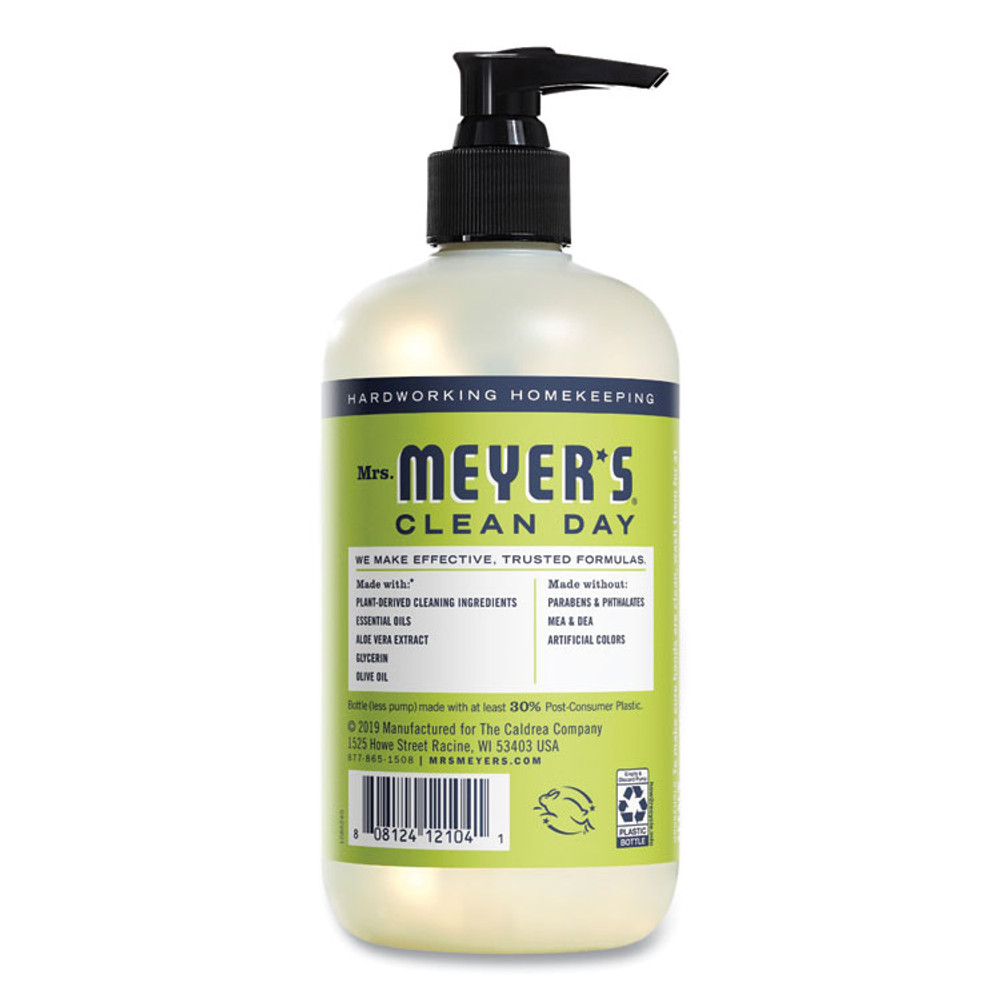 THE CALDREA COMPANY Mrs. Meyer's® 373205EA Clean Day Liquid Hand Soap, Lemon Verbena Scent, 12.5 oz