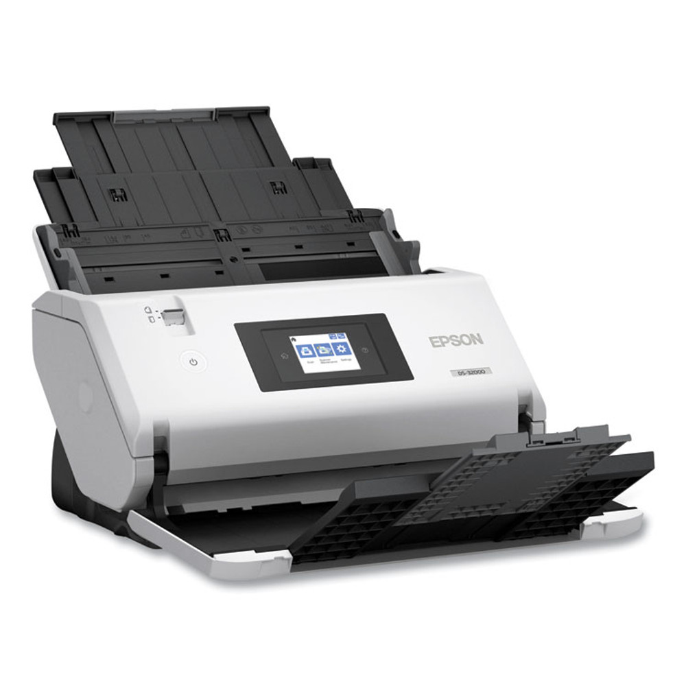 EPSON AMERICA, INC. B11B256201 DS-32000 Large-Format Document Scanner, Scans Up to 12" x 220", 1200 dpi Optical Res, 120-Sheet Duplex Auto Document Feeder