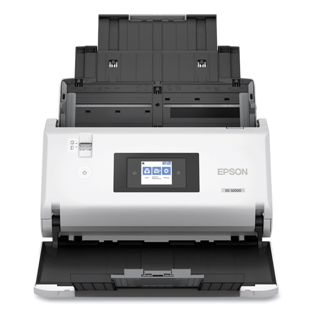 EPSON AMERICA, INC. B11B256201 DS-32000 Large-Format Document Scanner, Scans Up to 12" x 220", 1200 dpi Optical Res, 120-Sheet Duplex Auto Document Feeder