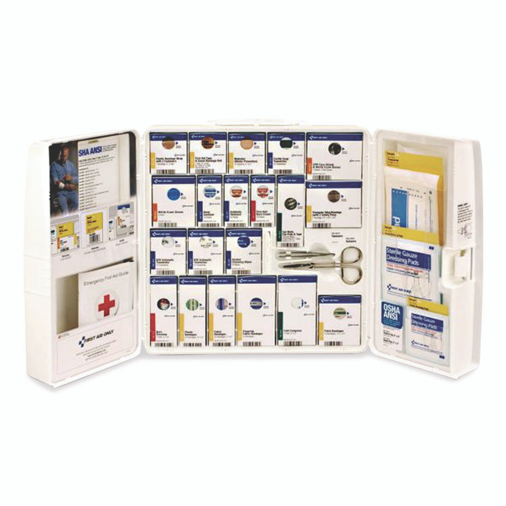 FIRST AID ONLY, INC. 1000FAE0103 General Business First Aid Kit for 50 People, 245 Pieces, Plastic Case