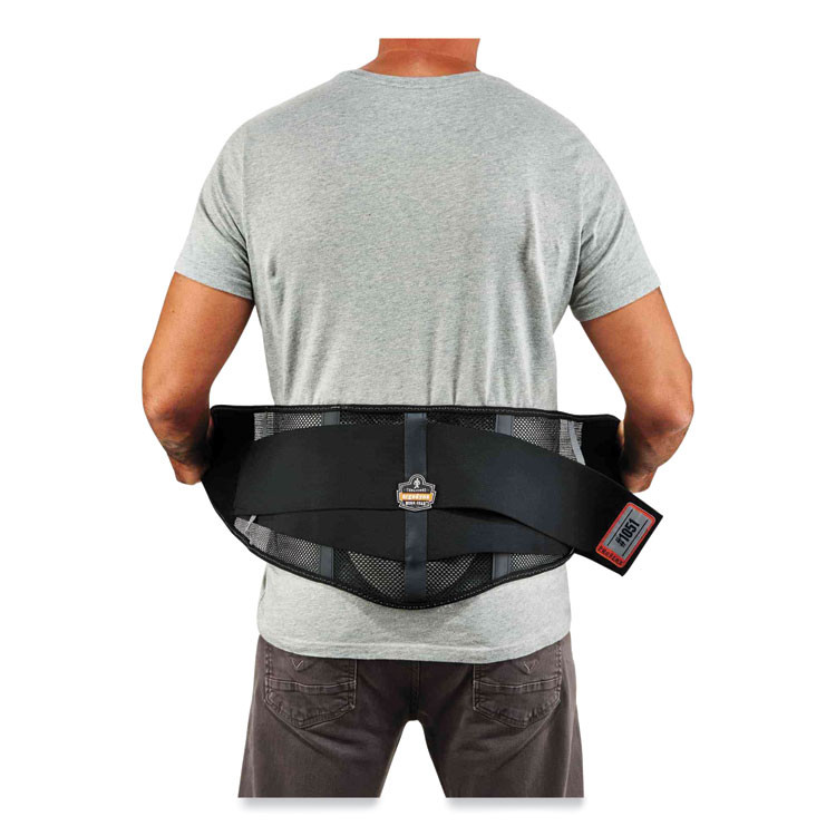 TENACIOUS HOLDINGS, INC. ergodyne® 20186 ProFlex 1051 Mesh Back Support, X-Large, 38" to 42" Waist, Black