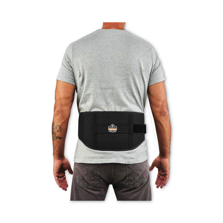 TENACIOUS HOLDINGS, INC. ergodyne® 11471 ProFlex 1500 Weight Lifters Style Back Support Belt, Small, 25" to 30" Waist, Black