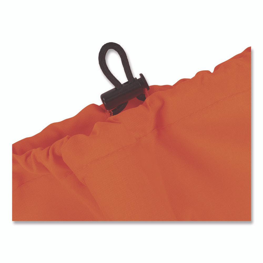 TENACIOUS HOLDINGS, INC. ergodyne® 29081 GloWear 8008 Class E Hi-Vis Leg Gaiters, Polyester with Polyurethane Coating, One Size Fits Most, Orange
