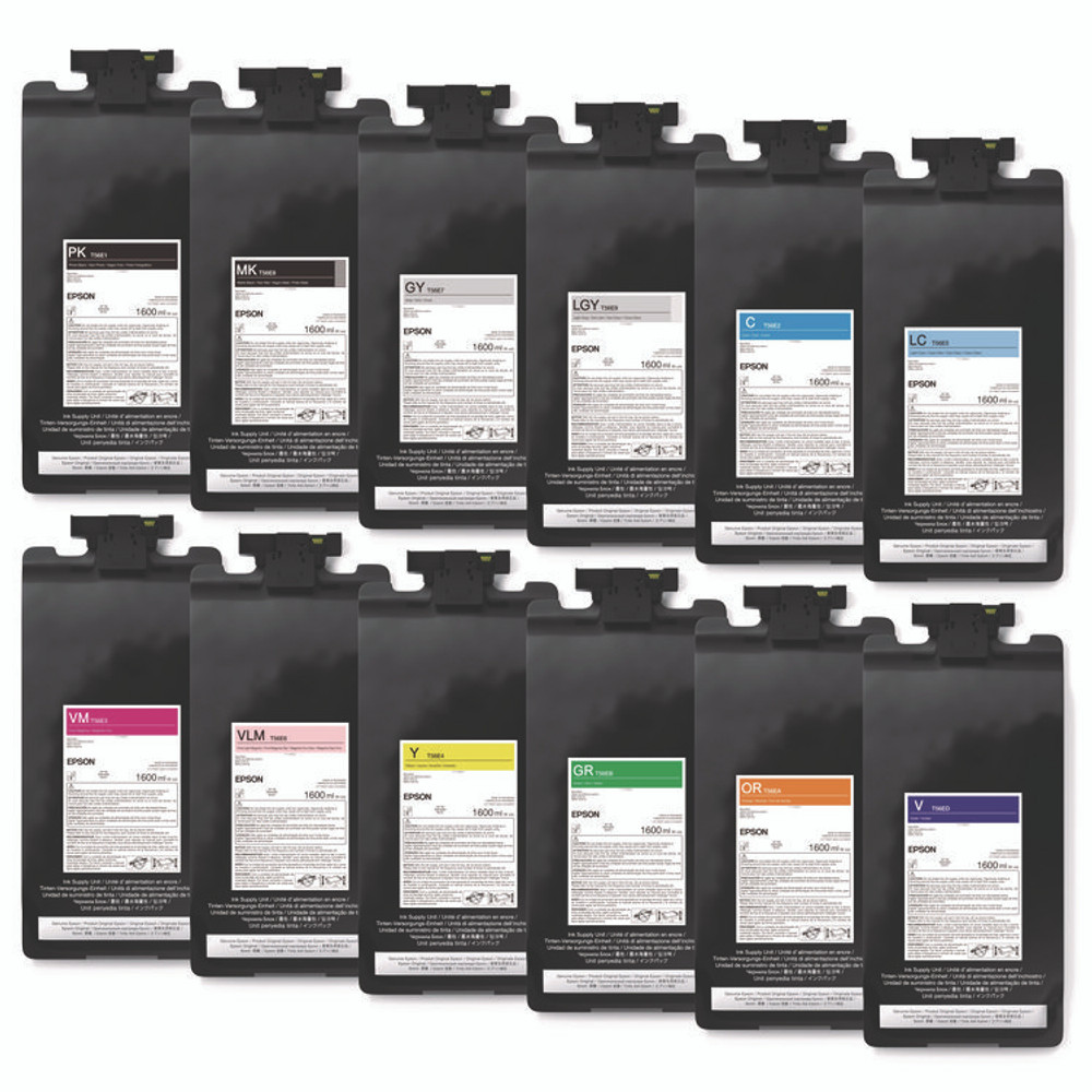 EPSON AMERICA, INC. T56EB20 T56EB20 (T56E) UltraChrome PRO12 Ink, 1.6 L, Green