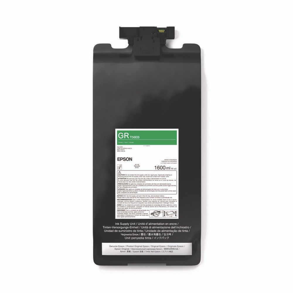 EPSON AMERICA, INC. T56EB20 T56EB20 (T56E) UltraChrome PRO12 Ink, 1.6 L, Green