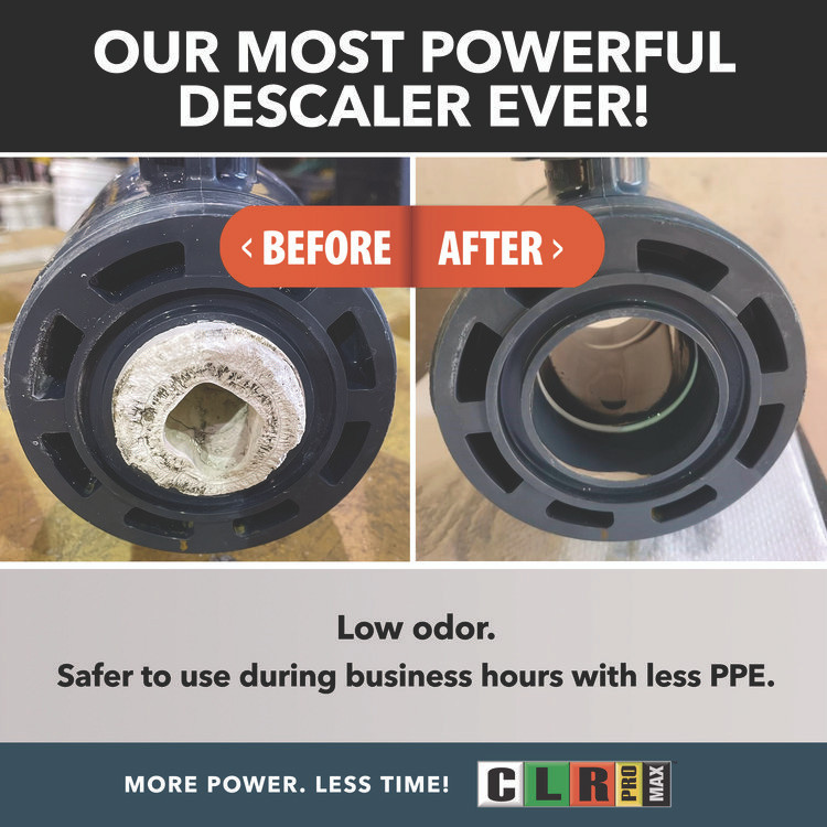 JELMAR, LLC CLR PRO® DESC4PROMCT MAX Industrial Descaler, 1 gal Jug, 4/Carton