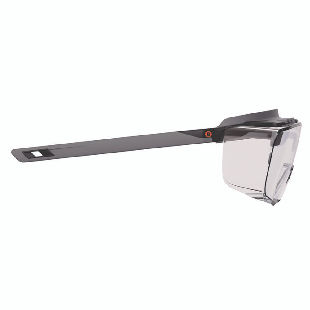 TENACIOUS HOLDINGS, INC. ergodyne® 55102 Skullerz OSMIN Anti-Scratch/Anti-Fog Safety Glasses, Matte Black Polycarbonate Frame, Clear Polycarbonate Lens