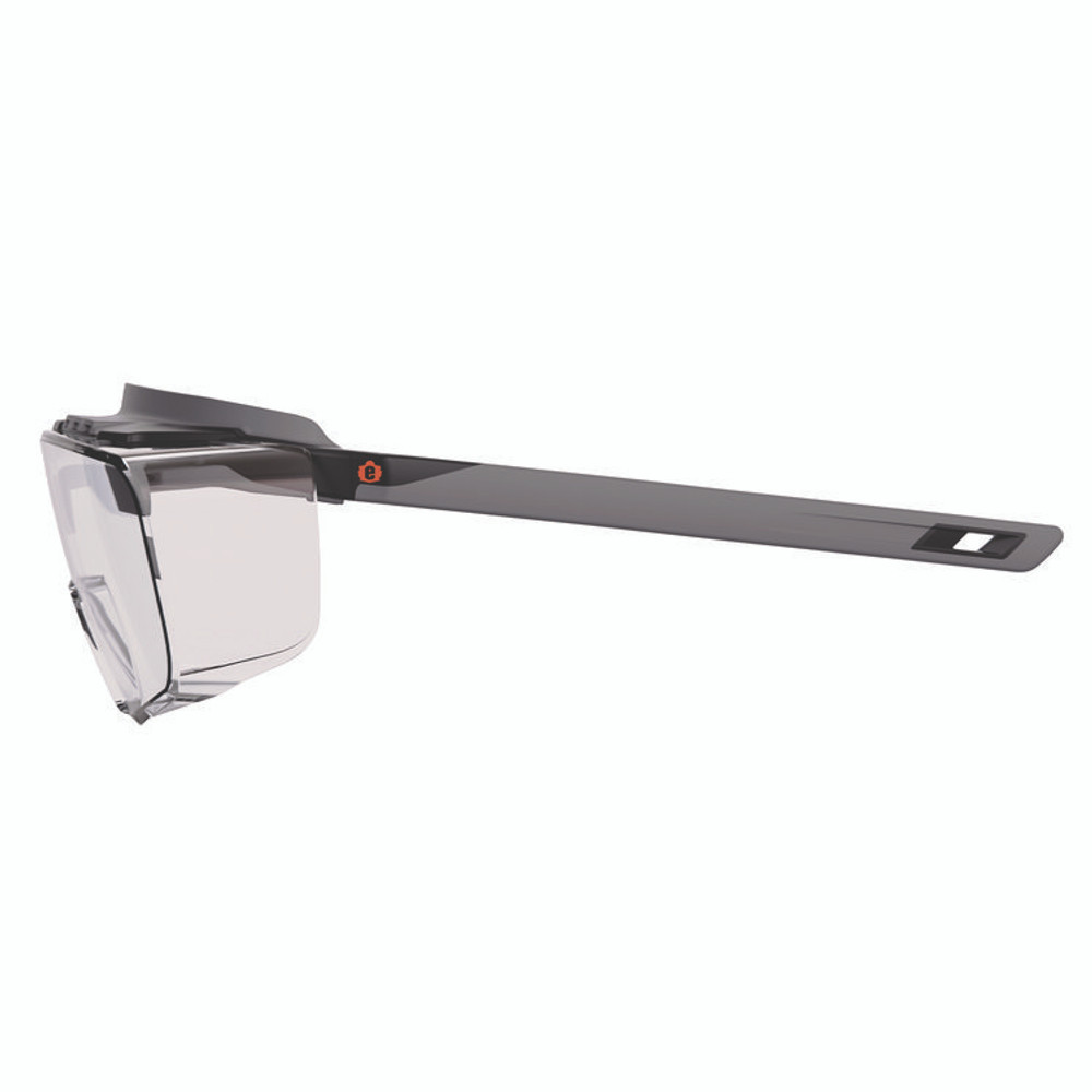 TENACIOUS HOLDINGS, INC. ergodyne® 55102 Skullerz OSMIN Anti-Scratch/Anti-Fog Safety Glasses, Matte Black Polycarbonate Frame, Clear Polycarbonate Lens