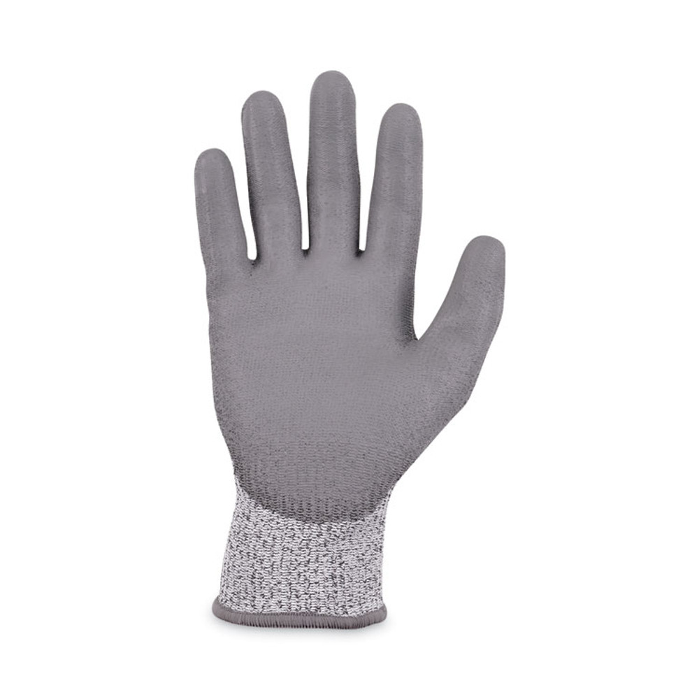 TENACIOUS HOLDINGS, INC. ergodyne® 10453 ProFlex 7030 ANSI A3 PU Coated CR Gloves, EN388: 4X42C, 9" Long, Medium, Gray, 12 Pairs