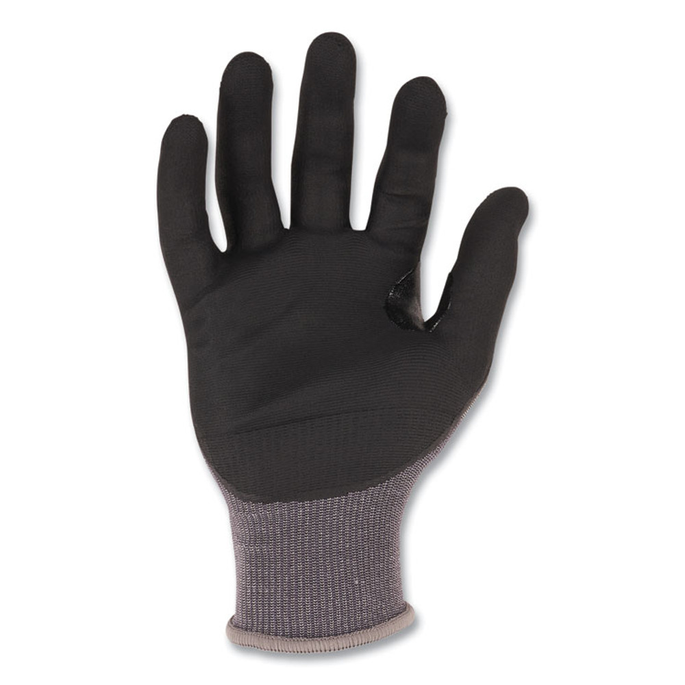 TENACIOUS HOLDINGS, INC. ergodyne® 10525 ProFlex 7043 ANSI A4 Nitrile Coated CR Gloves, EN388: 4X42D, 9" Long, X-Large, Gray, Pair