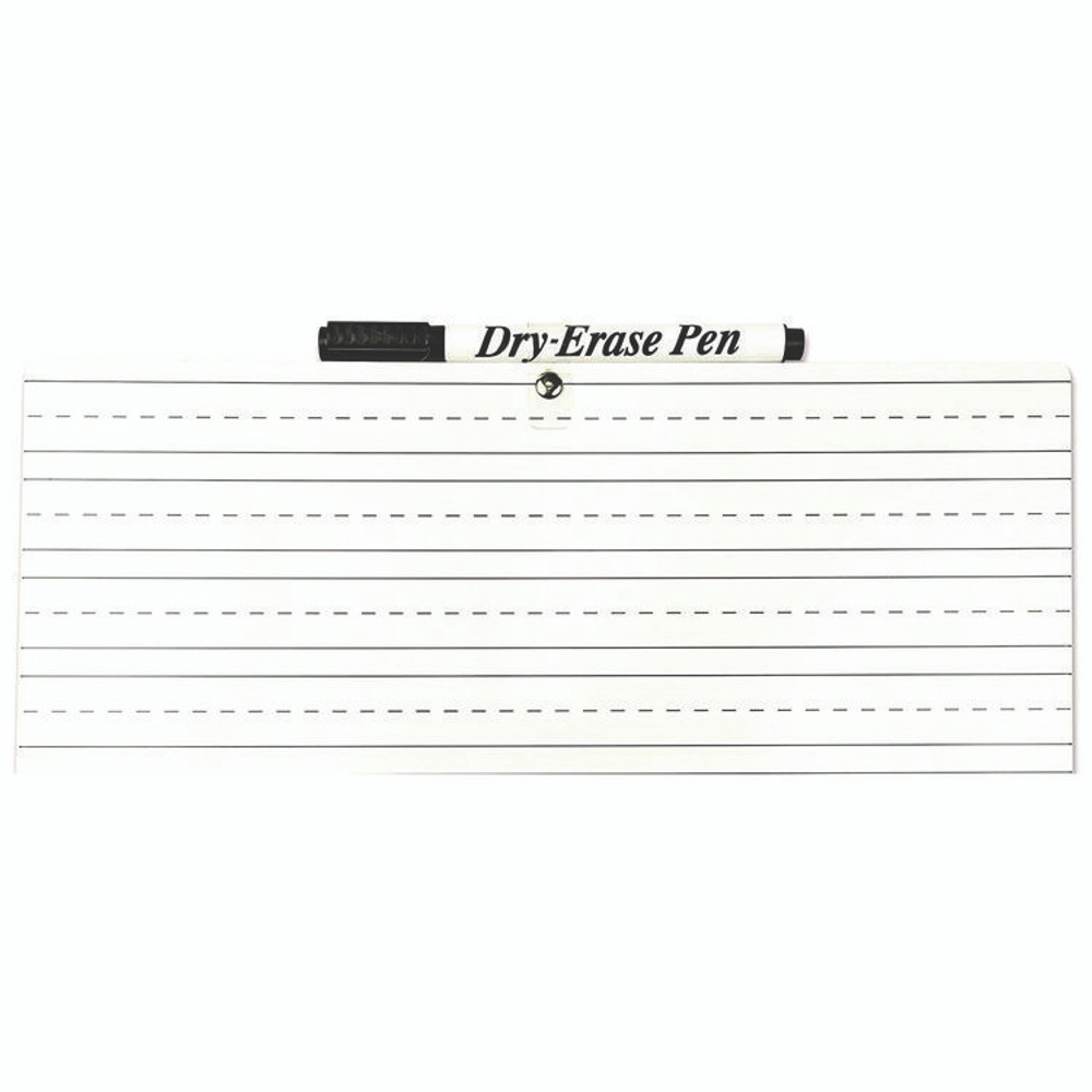 THE PENCIL GRIP TPG Creations™ 38824 Dry Erase Whiteboard Student Starter Kits with Markers and Erasers, 11.75" x 9", White Surface, 24/Carton