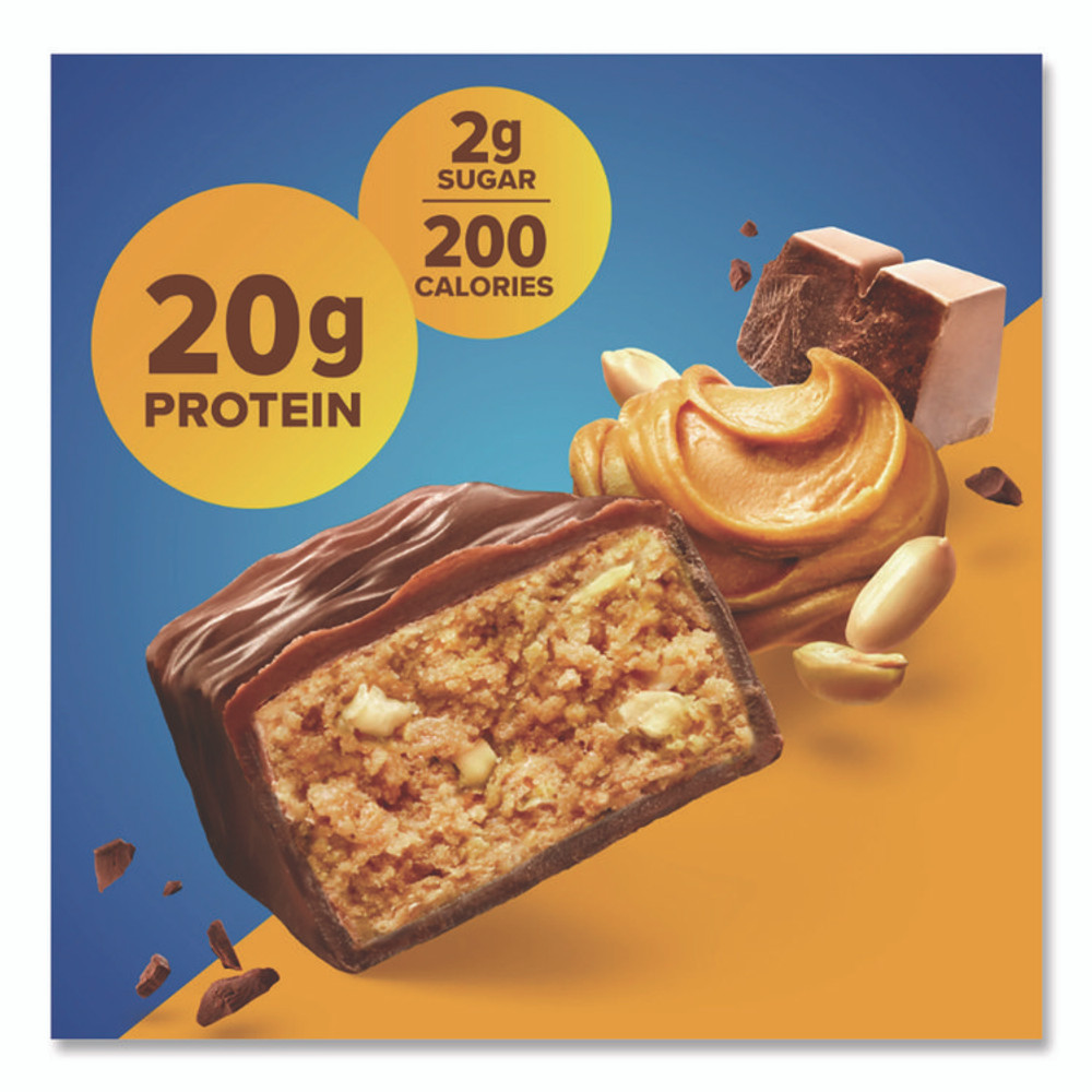 THE BALANCE BAR COMPANY NRN13805 Pure Protein Bar, Chocolate Peanut Butter, 1.76 oz Bar, 6/Box