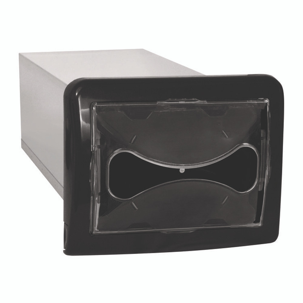 CASCADES TISSUE GROUP PRO DN200 Tandem In-Counter Interfold Napkins Dispenser, 6.25 x 18 x 6.5, Black
