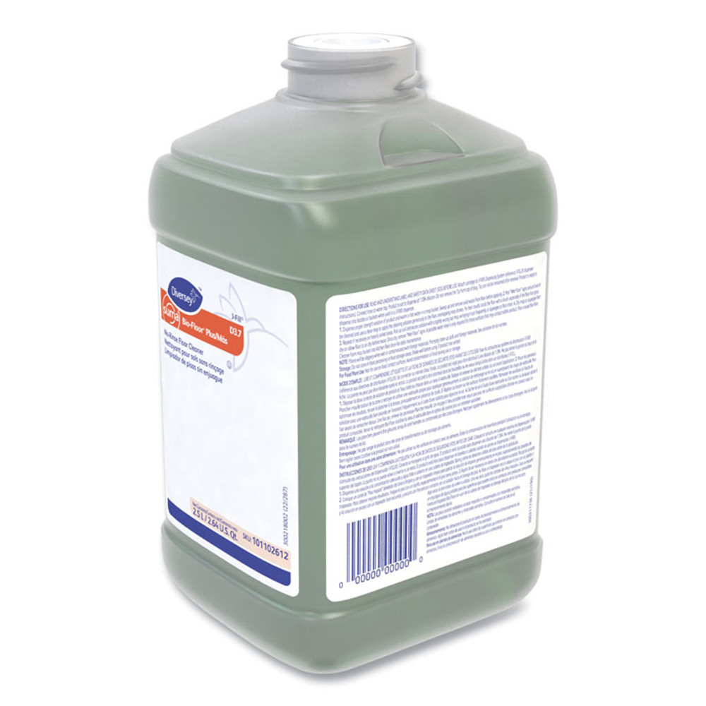 DIVERSEY Suma® 101102612 Bio-Floor Cleaner D3.7, Surfactant Scent, 2.5 L Bottle, 2/Carton