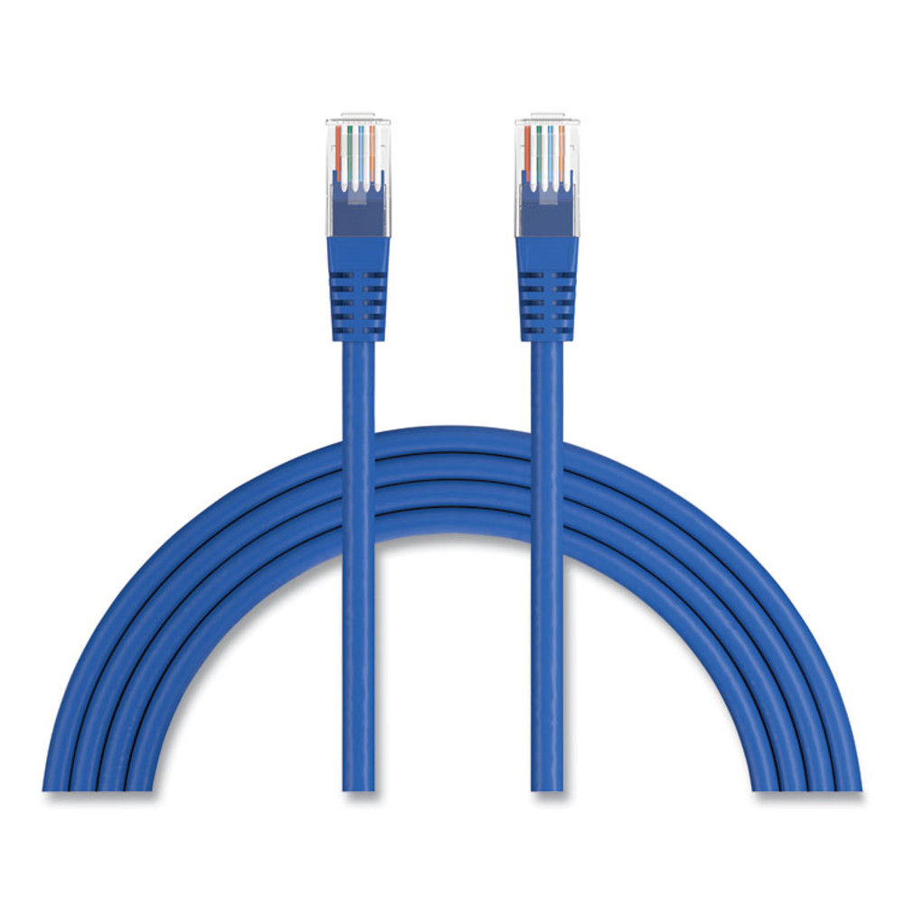 NXT TECHNOLOGIES 24400040 CAT6 Patch Cable, 7 ft, Blue