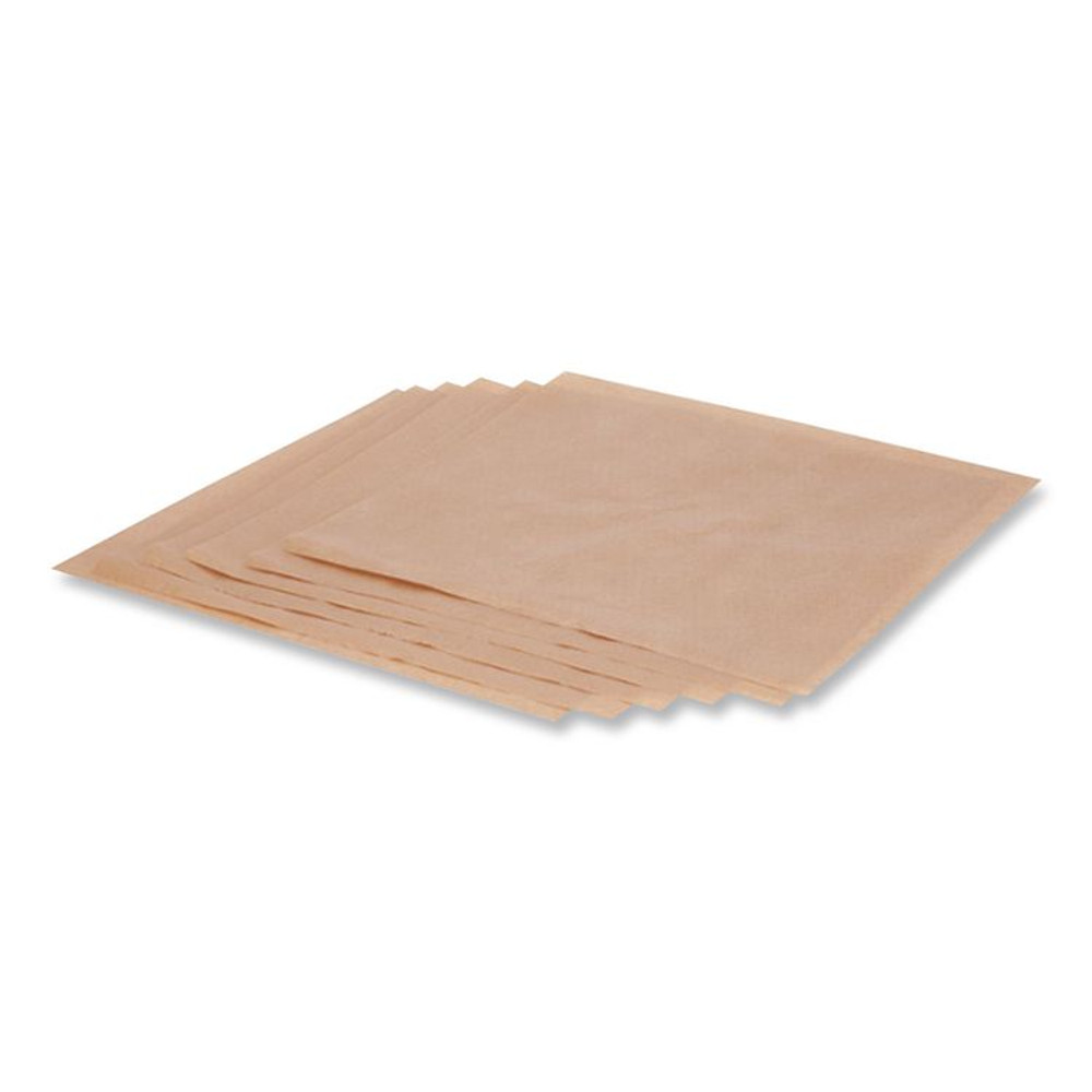 BAGCRAFT 300899 EcoCraft Grease-Resistant Paper Wraps and Liners, 14 x 14, Natural, 1,000/Box, 4 Boxes/Carton