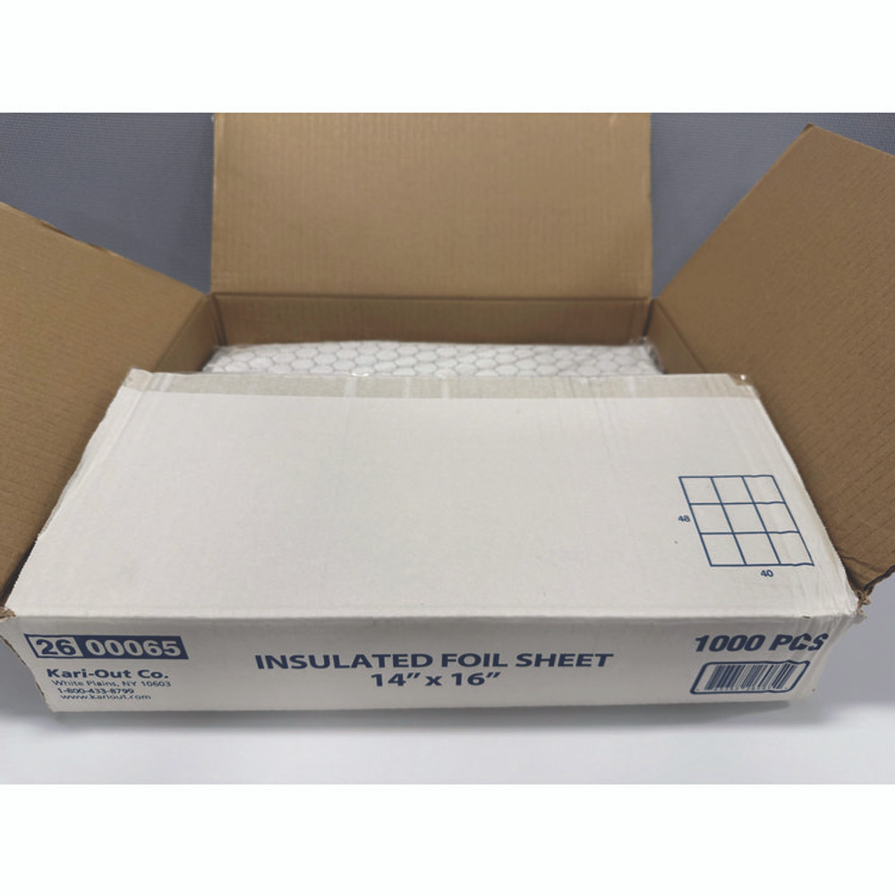 KARI-OUT COMPANY 2600065 Food Wrap, 16 x 14, 1,000/Carton