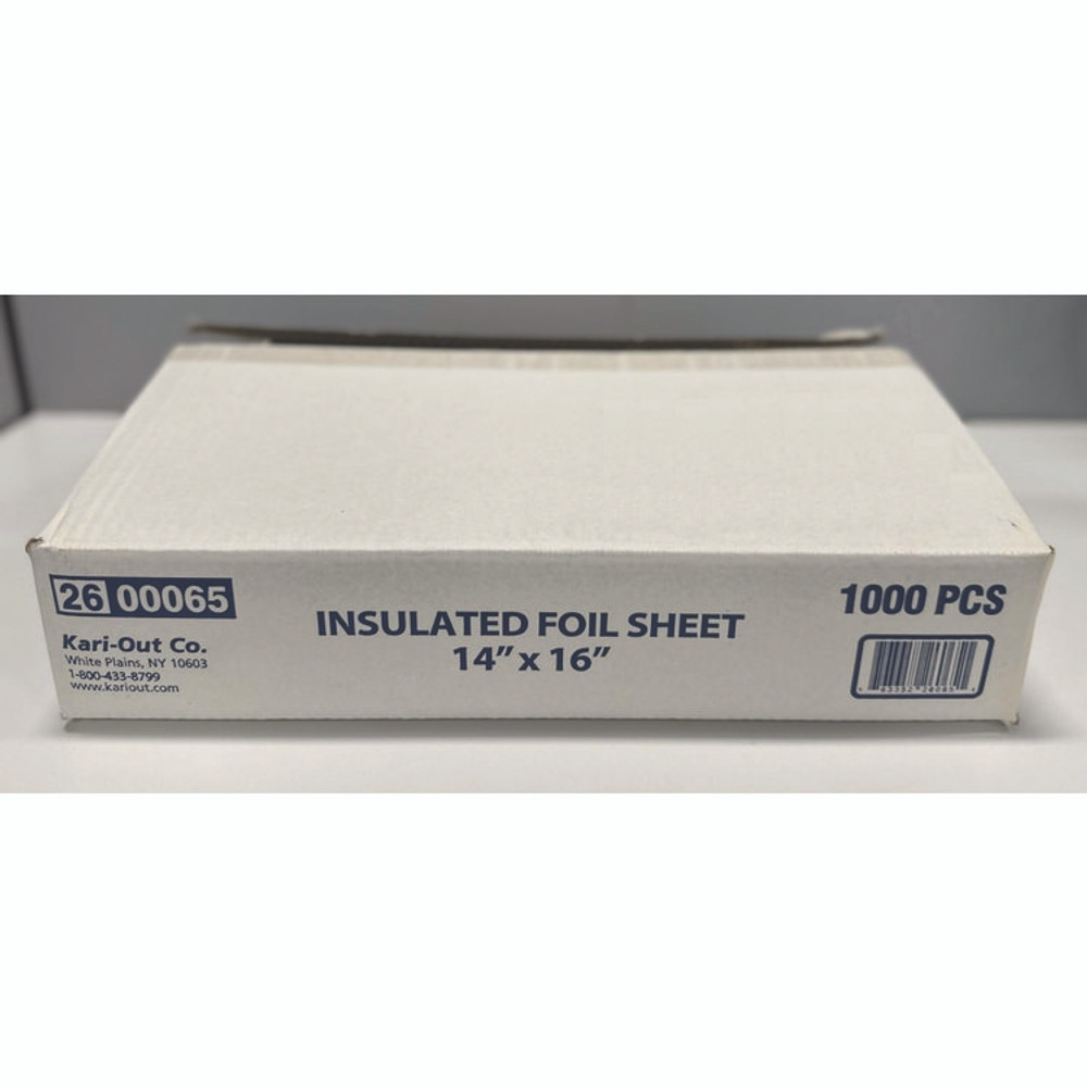KARI-OUT COMPANY 2600065 Food Wrap, 16 x 14, 1,000/Carton