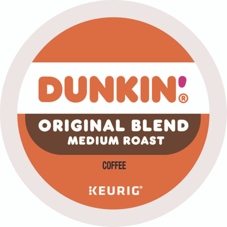 KEURIG DR PEPPER Dunkin'® 1267CT K-Cup Pods, Dunkin Regular, 88/Carton