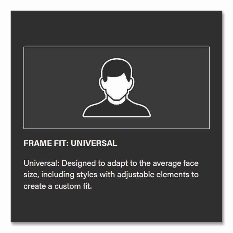 PROTECTIVE INDUSTRIAL PRODUCTS INC Bouton® 250270030 Zenon Z12R Rimless Optical Eyewear with 3-Diopter Bifocal Reading-Glass Design, Scratch-Resistant, Clear Lens, Clear Frame