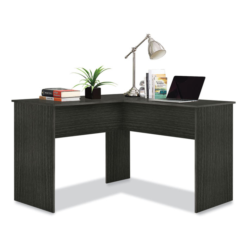 EASY 2 GO WEOF0152G Corner Computer Desk, 47.83" x 47.83" x 30.39", Dark Gray