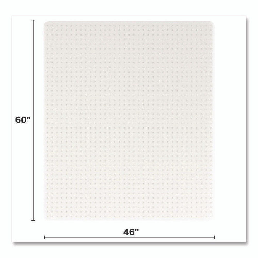 DEFLECTO CORPORATION CM1K442FOCB OceanMat Carpet Chair Mat, 46 x 60, Clear