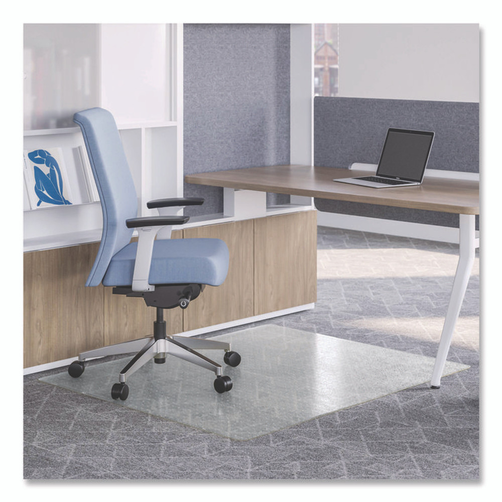 DEFLECTO CORPORATION CM1K442FOCB OceanMat Carpet Chair Mat, 46 x 60, Clear