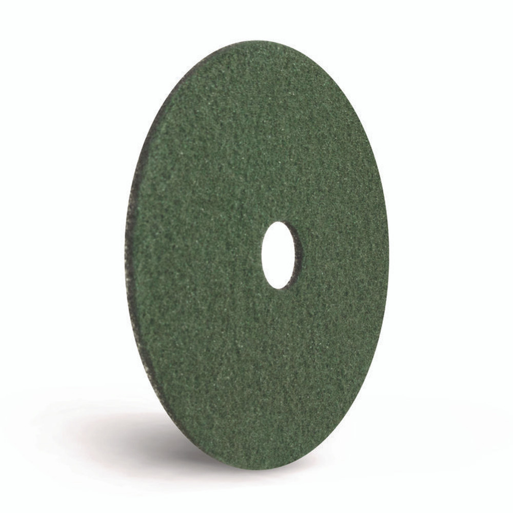 AMERICO MANUFACTURING CO 442420 Black Diamond 3000 Grit Diamond Pad, 20" Diameter, Black/Green, 2/Carton