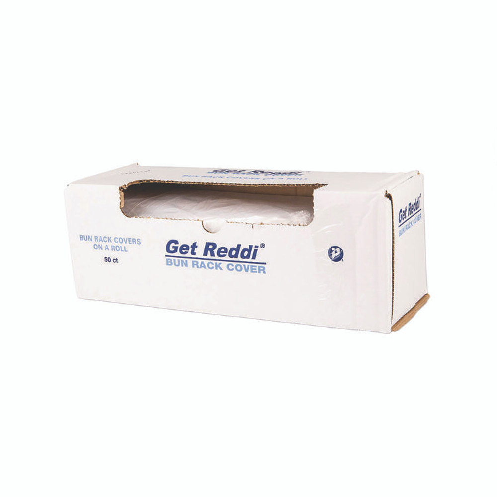 INTEGRATED BAGGING SYSTEMS Inteplast Group BRC52X80 Bun-Rack/Pan-Cover Film, 52 x 80, 50/Carton