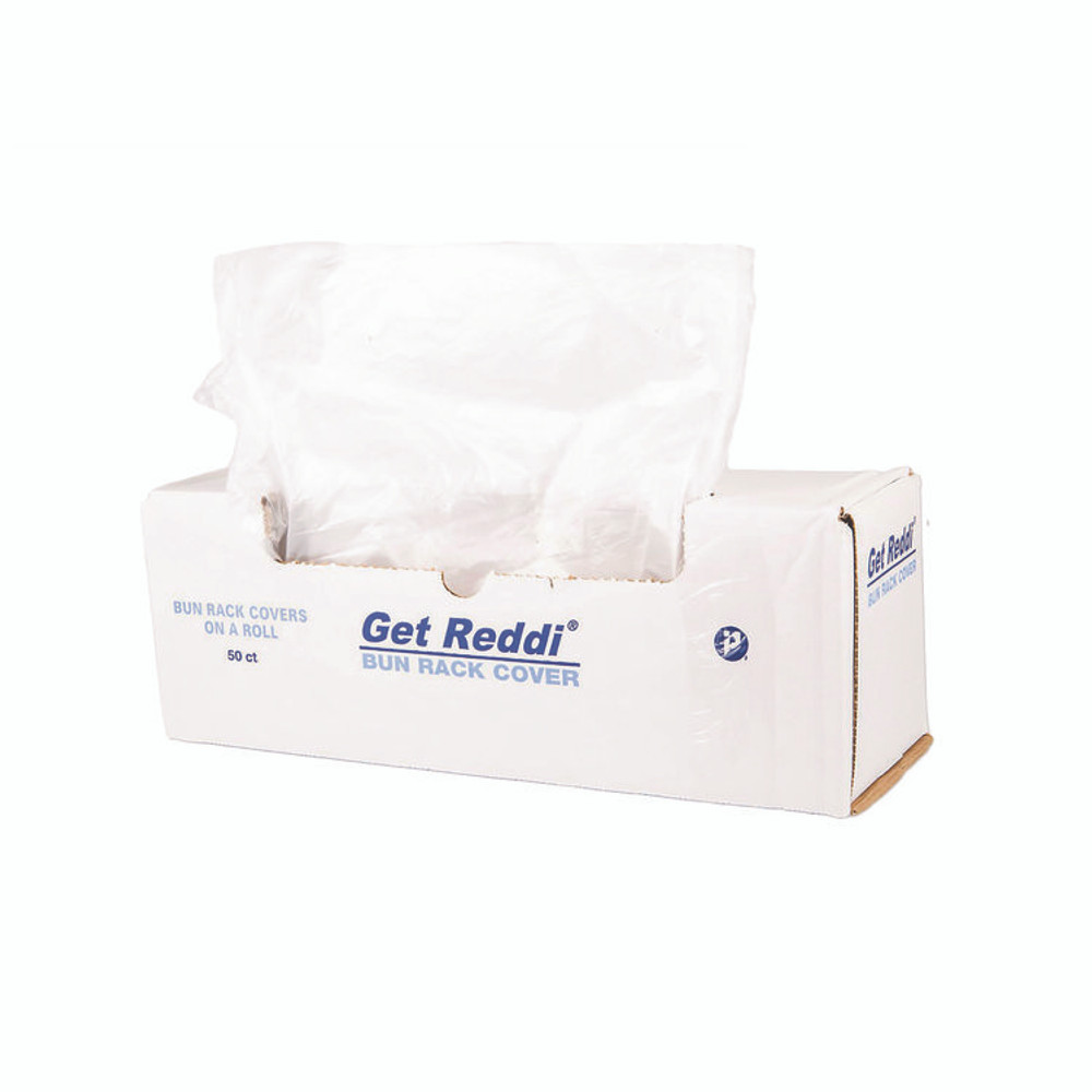 INTEGRATED BAGGING SYSTEMS Inteplast Group BRC52X80 Bun-Rack/Pan-Cover Film, 52 x 80, 50/Carton
