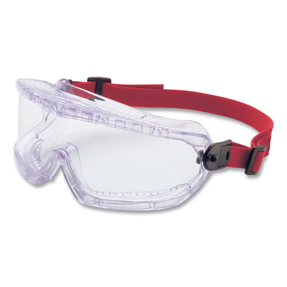 HONEYWELL ENVIRONMENTAL Uvex™ 11250800 V-Maxx Safety Goggles, Anti-Fog, Clear Frame, Clear Lens