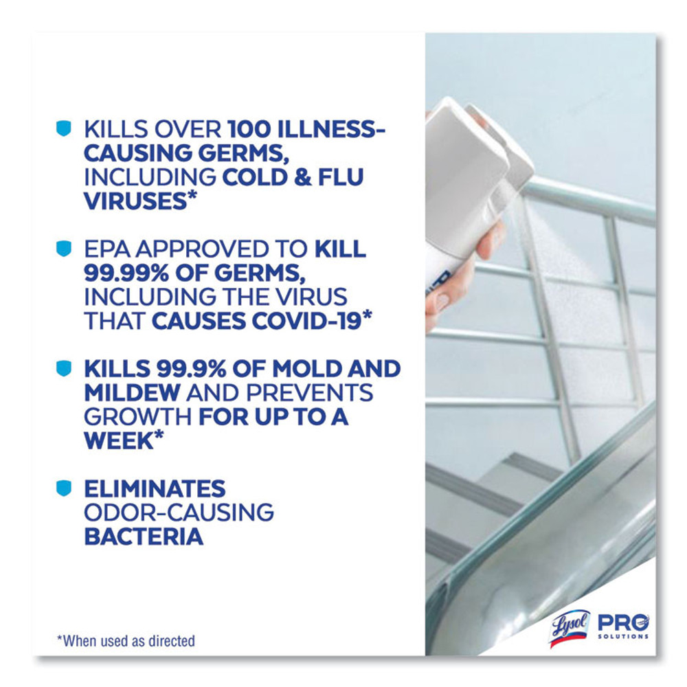 RECKITT BENCKISER Professional LYSOL® Brand 04650CT Disinfectant Spray, Original Scent, 19 oz Aerosol Spray, 12/Carton